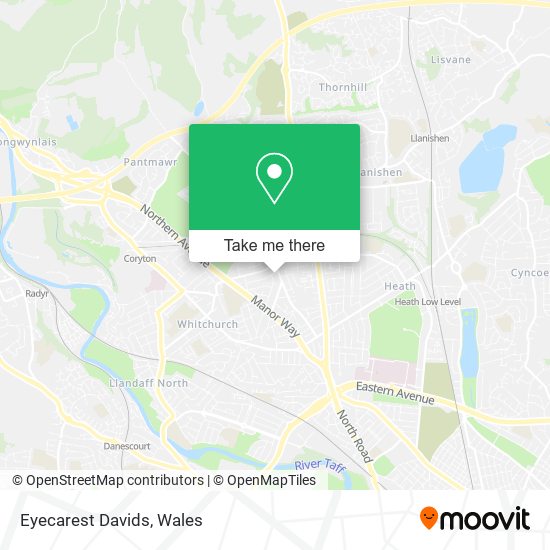 Eyecarest Davids map