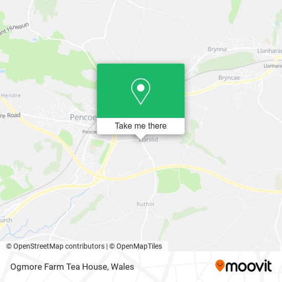 Ogmore Farm Tea House map