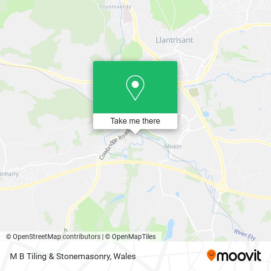 M B Tiling & Stonemasonry map