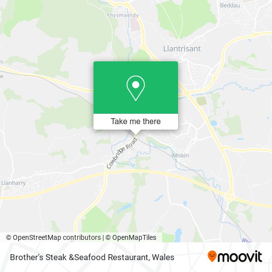 Brother's Steak &Seafood Restaurant map