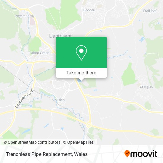 Trenchless Pipe Replacement map