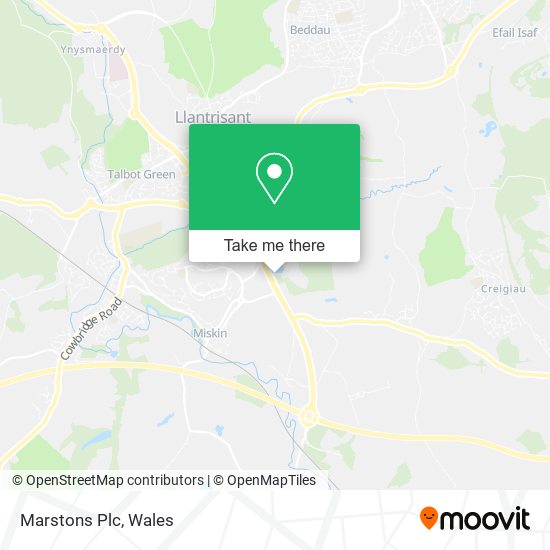 Marstons Plc map