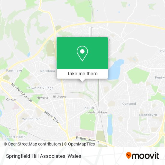 Springfield Hill Associates map
