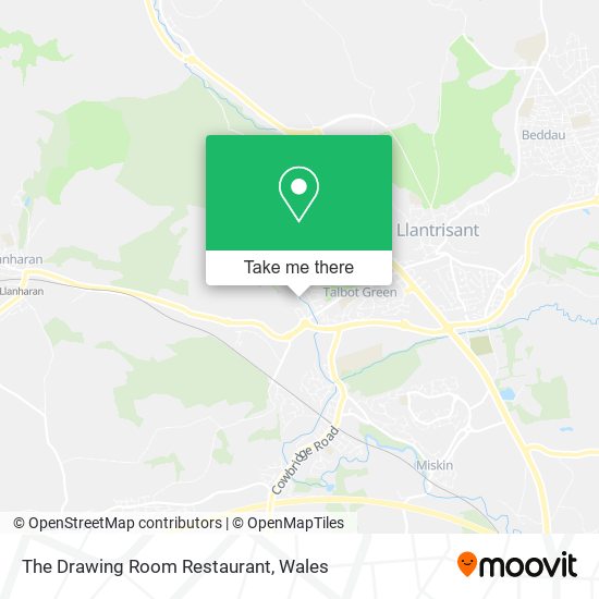 The Drawing Room Restaurant map