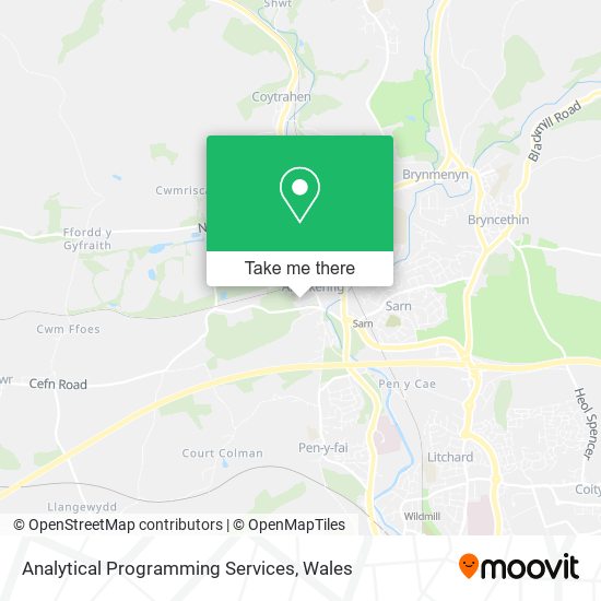 Analytical Programming Services map