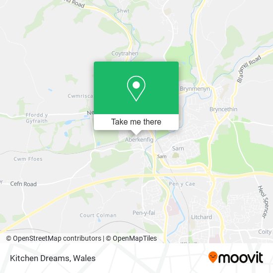 Kitchen Dreams map