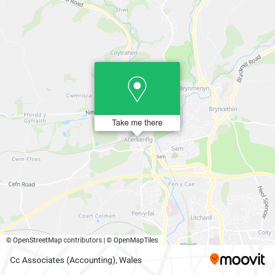 Cc Associates (Accounting) map