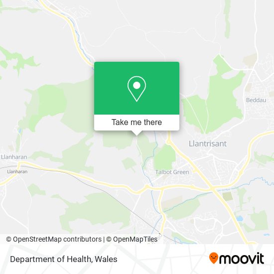 Department of Health map