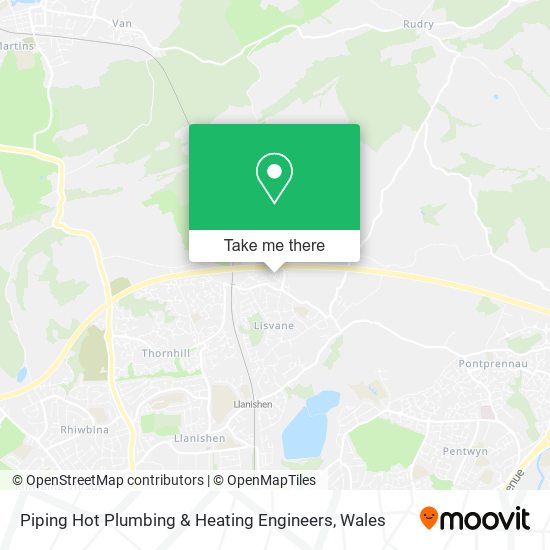 Piping Hot Plumbing & Heating Engineers map