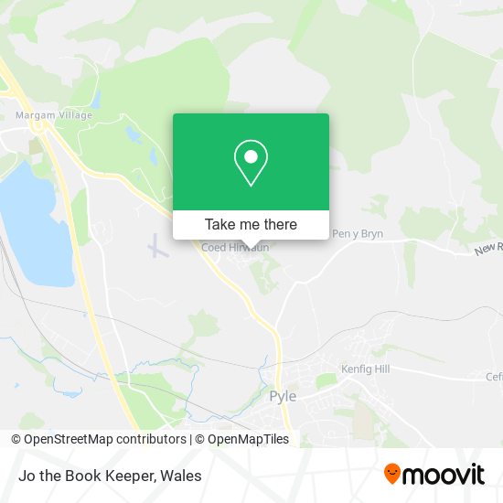 Jo the Book Keeper map