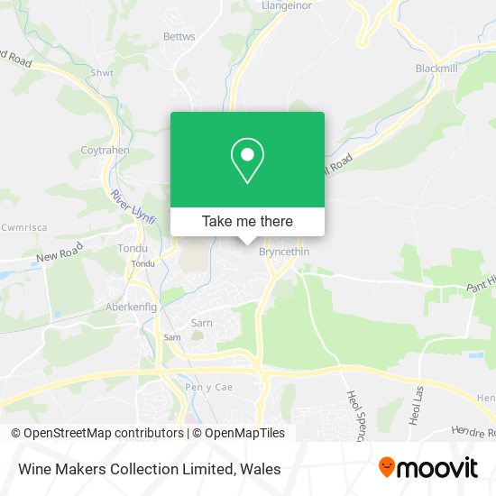 Wine Makers Collection Limited map
