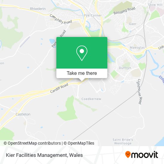 Kier Facilities Management map