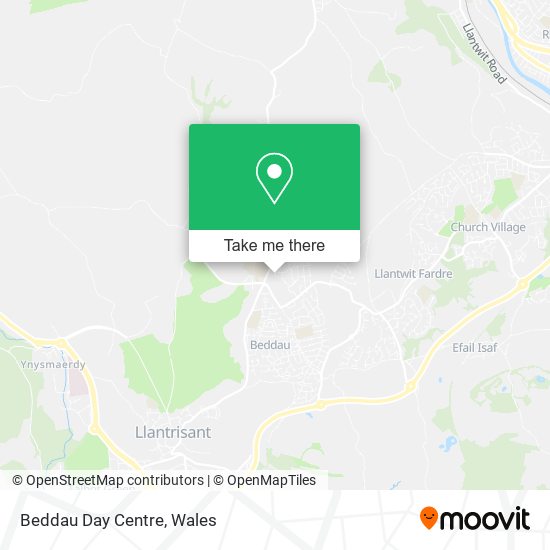 Beddau Day Centre map