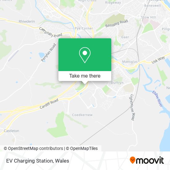 EV Charging Station map