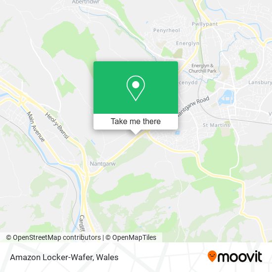 Amazon Locker-Wafer map