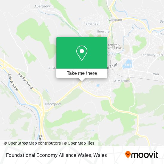 Foundational Economy Alliance Wales map