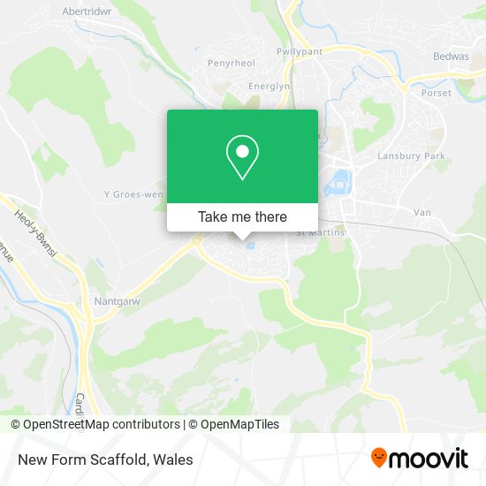 New Form Scaffold map
