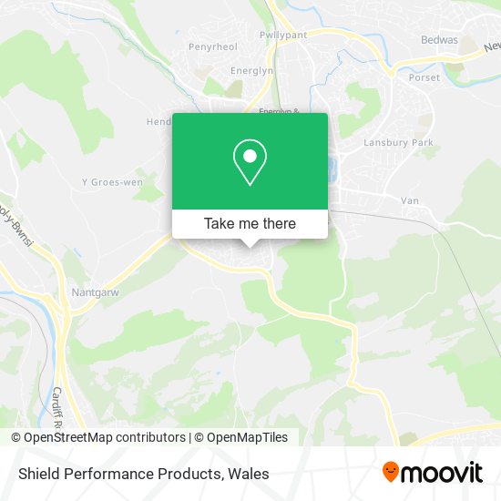 Shield Performance Products map