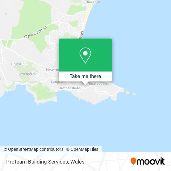 Proteam Building Services map