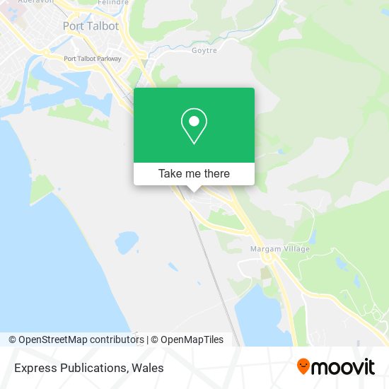 Express Publications map