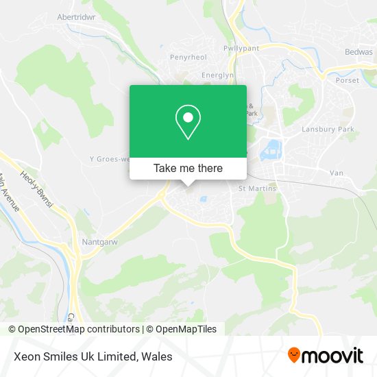 Xeon Smiles Uk Limited map