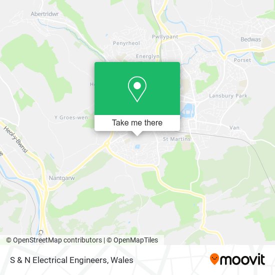 S & N Electrical Engineers map