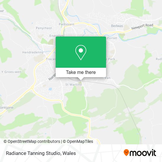 Radiance Tanning Studio map