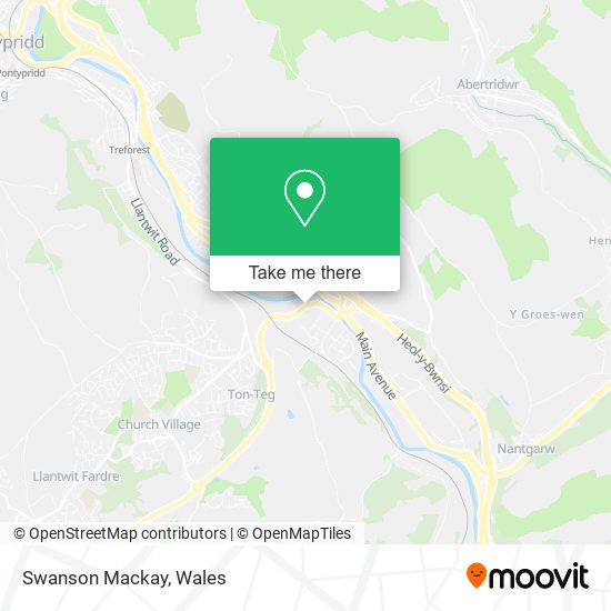 Swanson Mackay map