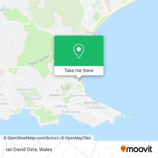 Ian David Oste map