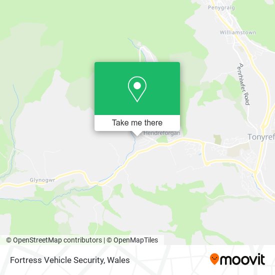 Fortress Vehicle Security map
