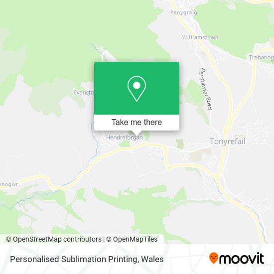 Personalised Sublimation Printing map