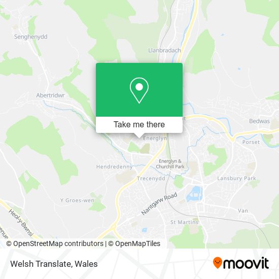Welsh Translate map