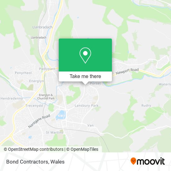 Bond Contractors map