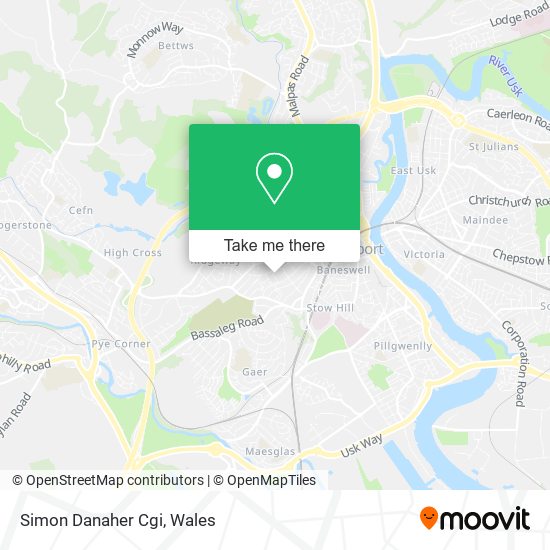 Simon Danaher Cgi map