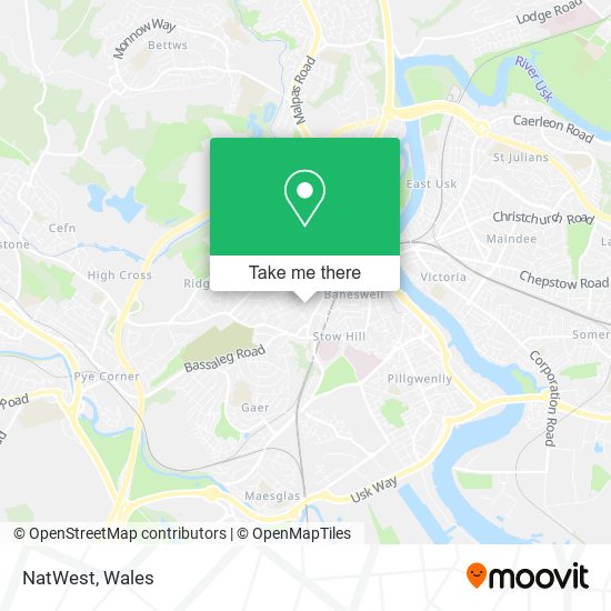 NatWest map