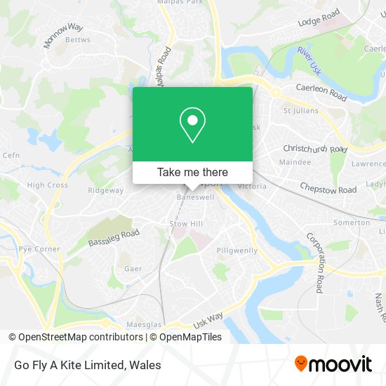 Go Fly A Kite Limited map