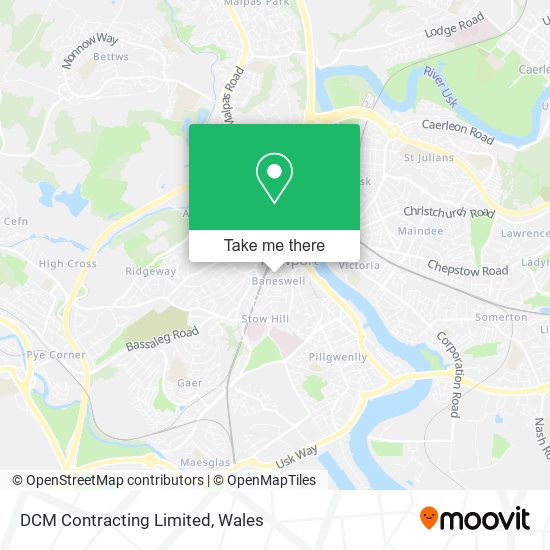 DCM Contracting Limited map