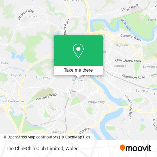 The Chin-Chin Club Limited map
