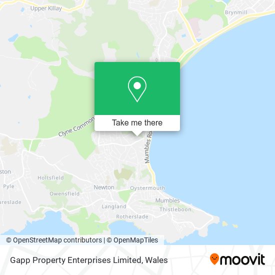 Gapp Property Enterprises Limited map