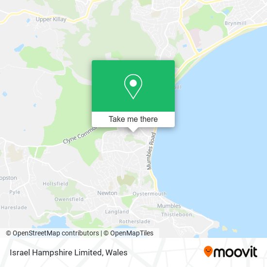 Israel Hampshire Limited map