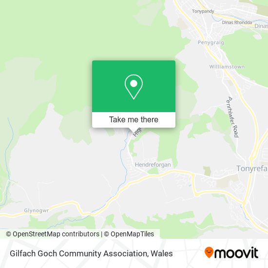 Gilfach Goch Community Association map