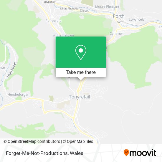Forget-Me-Not-Productions map