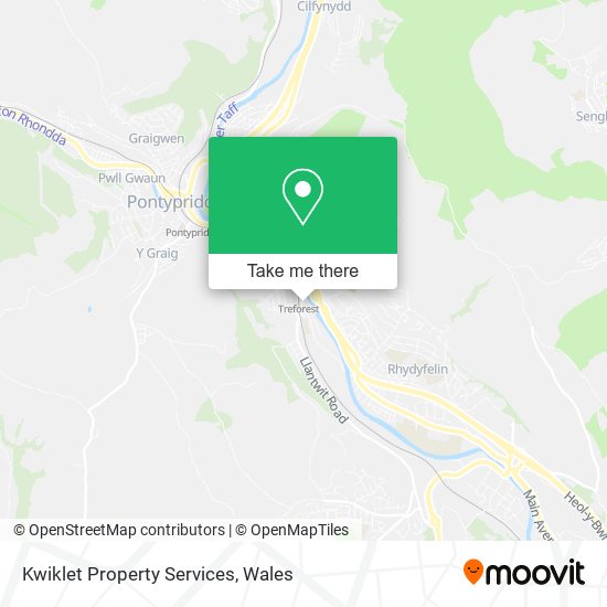 Kwiklet Property Services map