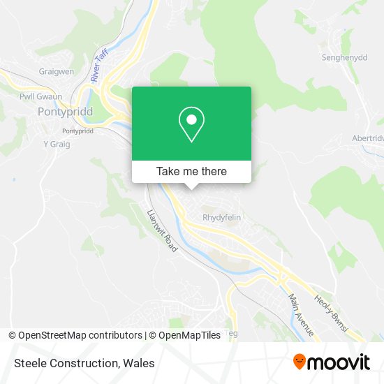 Steele Construction map