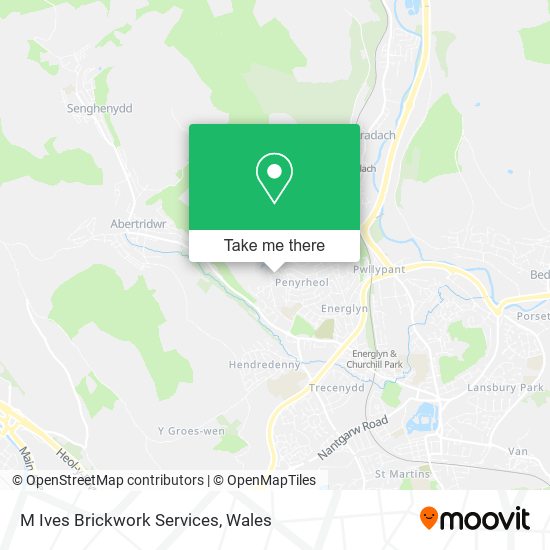 M Ives Brickwork Services map
