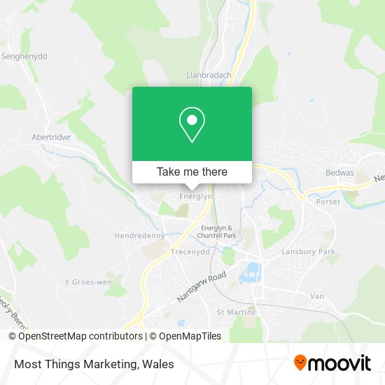 Most Things Marketing map