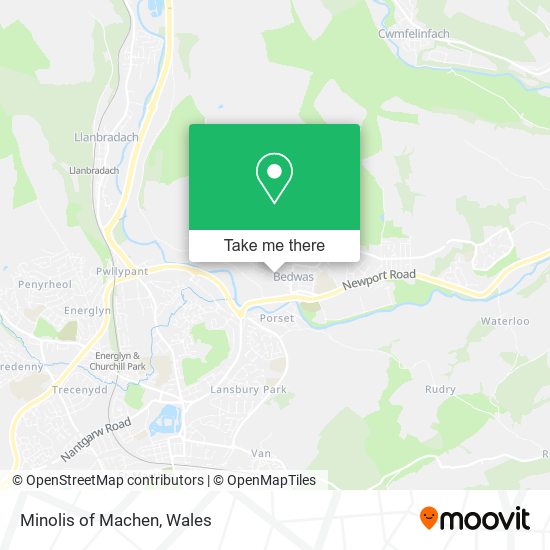 Minolis of Machen map
