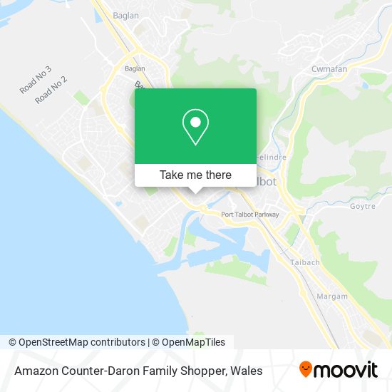 Amazon Counter-Daron Family Shopper map