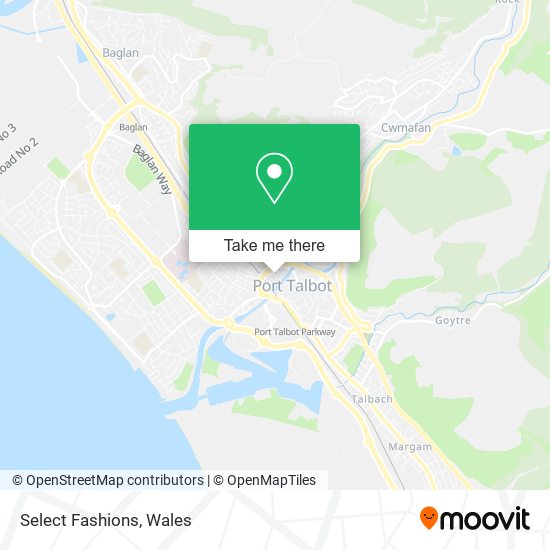Select Fashions map