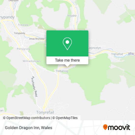 Golden Dragon Inn map